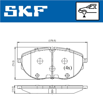 SKF VKBP 81423 E
