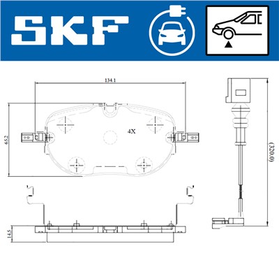 SKF VKBP 85011 EV