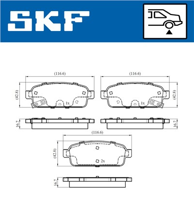 SKF VKBP 90033 A EAN: 7316581296231.