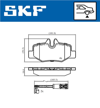 SKF VKBP 90060 E EAN: 7316581296460.