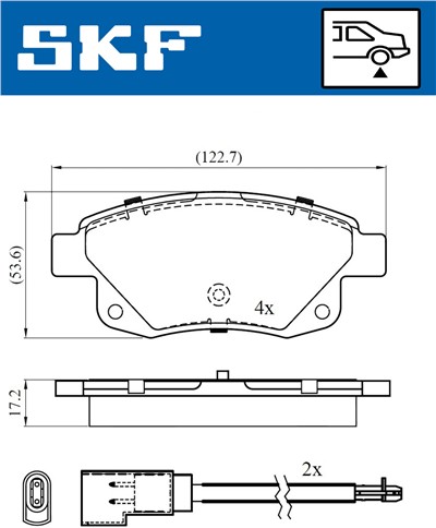 SKF VKBP 90077 E EAN: 7316581297078.