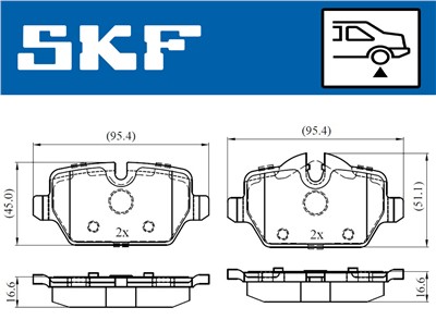 SKF VKBP 90090 EAN: 7316581297641.