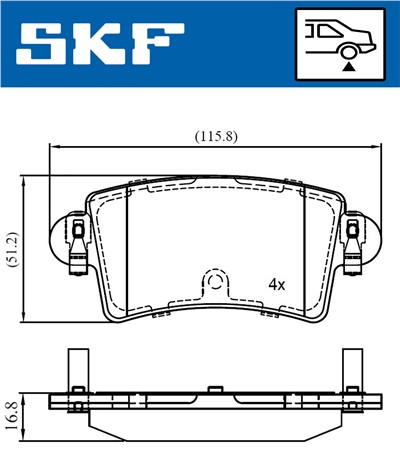 SKF VKBP 90097 EAN: 7316581298297.