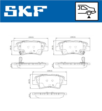 SKF VKBP 90100 A EAN: 7316581296200.