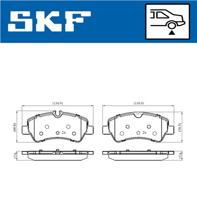 SKF VKBP 90102 EAN: 7316581296798.