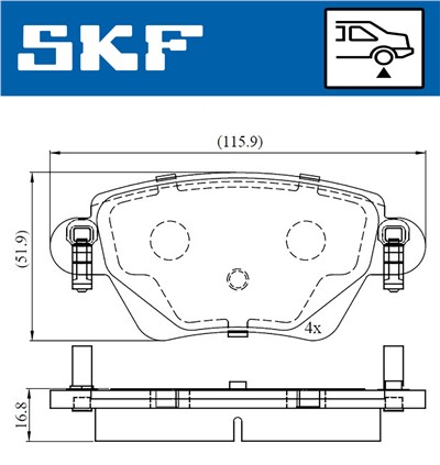 SKF VKBP 90170 EAN: 7316581299058.