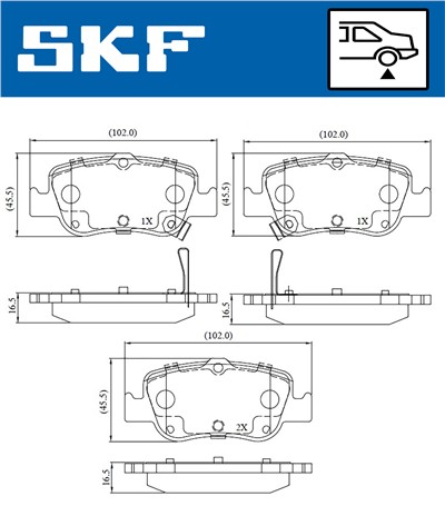 SKF VKBP 90191 A EAN: 7316581296545.