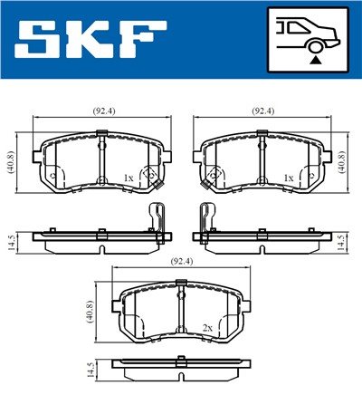 SKF VKBP 90276 A EAN: 7316581300044.