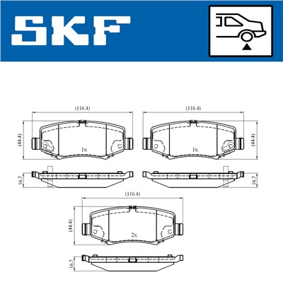 SKF VKBP 90374 A EAN: 7316581300648.