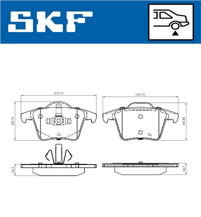 SKF VKBP 90392 EAN: 7316581298532.