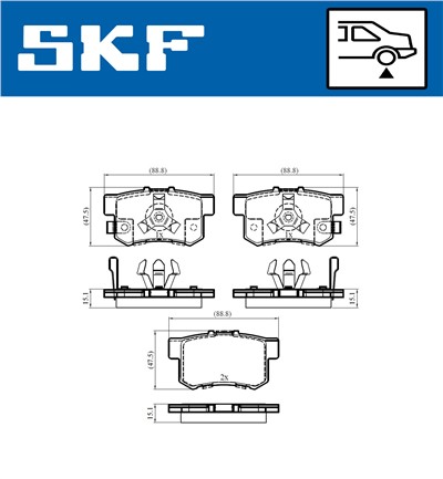 SKF VKBP 90397 A EAN: 7316581299614.