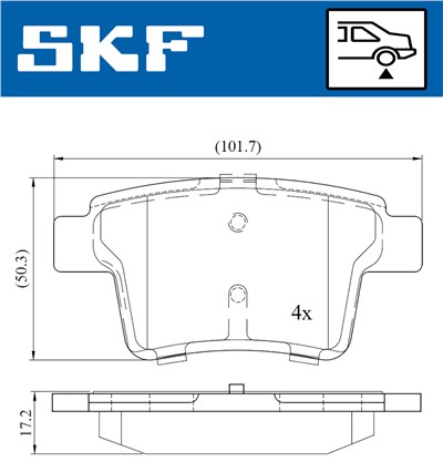 SKF VKBP 90407 EAN: 7316581300303.