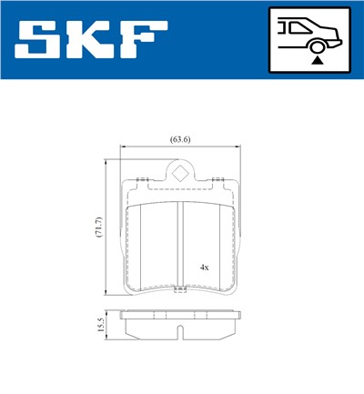 SKF VKBP 90434 EAN: 7316581297498.