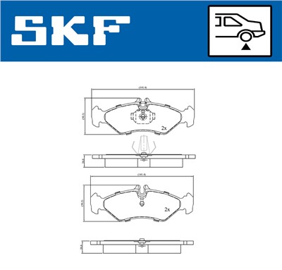 SKF VKBP 90485 EAN: 7316581300143.