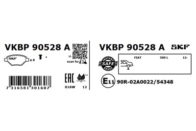 SKF VKBP 90528 A EAN: 7316581301607.
