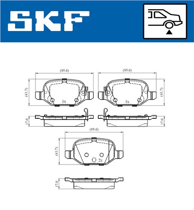 SKF VKBP 90528 A EAN: 7316581301607.