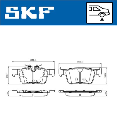 SKF VKBP 90544 EAN: 7316581301539.