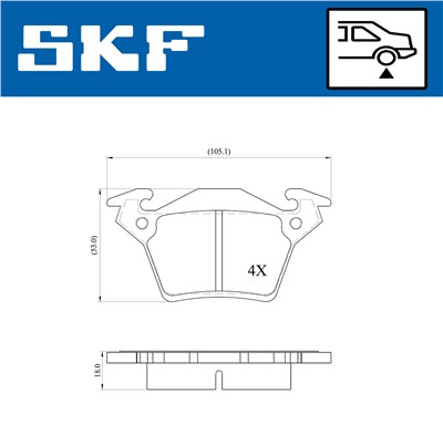 SKF VKBP 90568 EAN: 7316581301669.