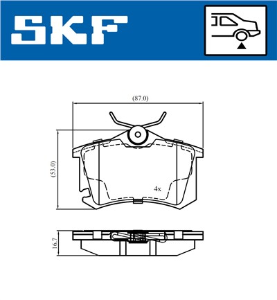 SKF VKBP 90694 EAN: 7316581495313.