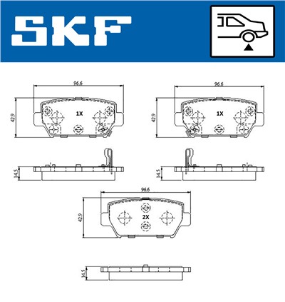 SKF VKBP 91332 A
