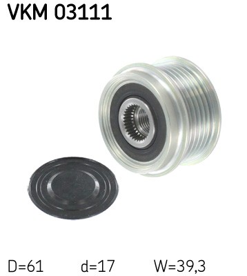 SKF VKM 03111 Číslo výrobce: F-233593.XX. EAN: 7316574758807.