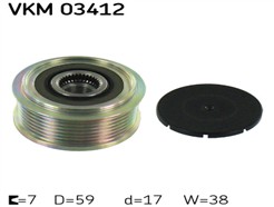 SKF VKM 03412