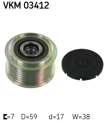 SKF VKM 03412 Číslo výrobce: F-556174.XX. EAN: 7316576083440.