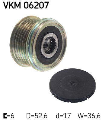 SKF VKM 06207 Číslo výrobce: F-554755.XX. EAN: 7316577185006.