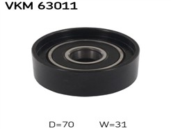 SKF VKM 63011