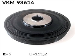 SKF VKM 93614
