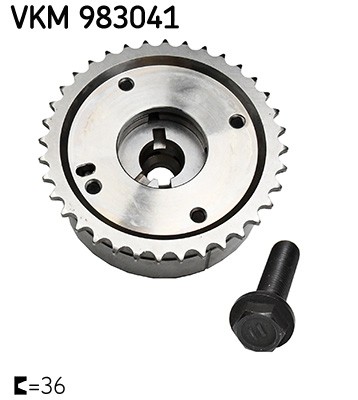 SKF VKM 983041 Číslo výrobce: VKML 91000. EAN: 7316581857302.