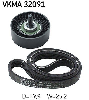 SKF VKMA 32091 Číslo výrobce: VKM 32091. EAN: 7316579958868.