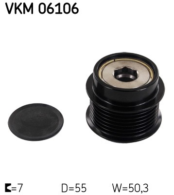 SKF VKM 06106 Číslo výrobce: 920802. EAN: 7316575706753.