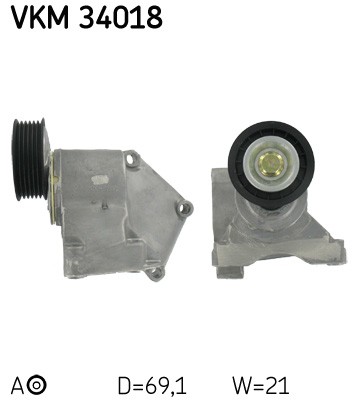 SKF VKM 34018 EAN: 7316573327134.