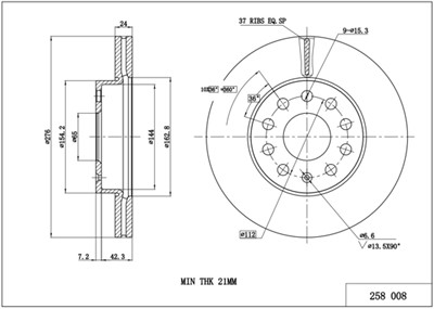 HART 258 008 EAN: 5903175169051.