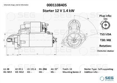 SEG Automotive 0001108405