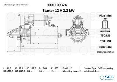SEG Automotive 0001109324