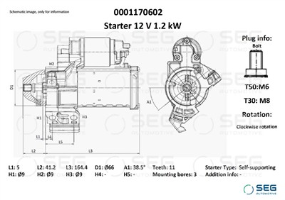 SEG Automotive 0001170602