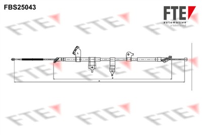 FTE 9250632 Číslo výrobce: FBS25043. EAN: 3276429267608.