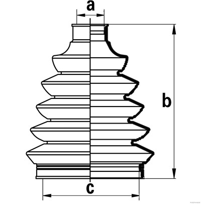HERTH+BUSS JAKOPART J2861027 EAN: 4029416163815.