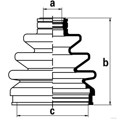HERTH+BUSS JAKOPART J2863008 EAN: 4029416042370.