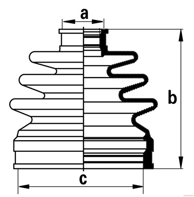 HERTH+BUSS JAKOPART J2864020 EAN: 4029416163839.