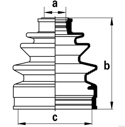 HERTH+BUSS JAKOPART J2868003 EAN: 4029416163952.