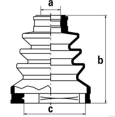 HERTH+BUSS JAKOPART J2881000 EAN: 4029416042684.