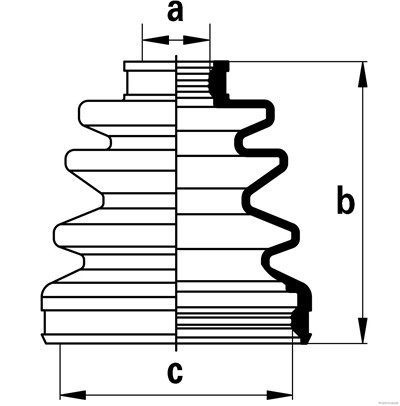 HERTH+BUSS JAKOPART J2884017 EAN: 4029416164263.