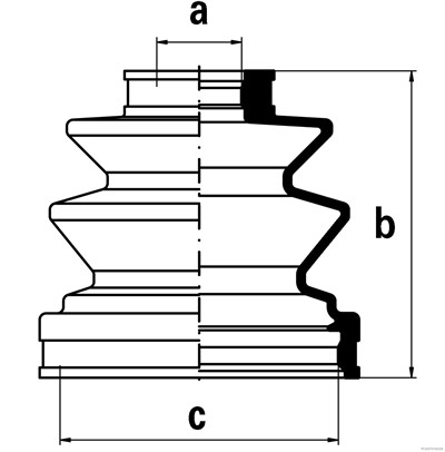 HERTH+BUSS JAKOPART J2885007 EAN: 4029416043070.