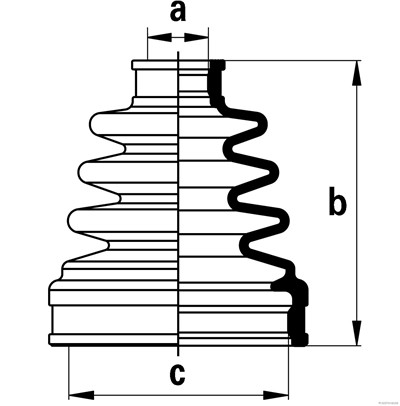 HERTH+BUSS JAKOPART J2888013 EAN: 4029416164423.