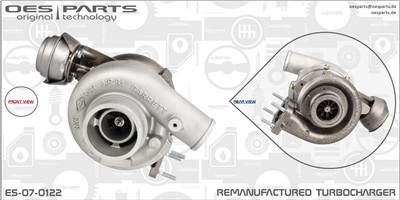 OES PARTS ES-07-0122 EAN: 5902276127076.