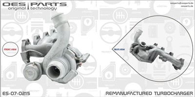 OES PARTS ES-07-0215 EAN: 5902276128004.