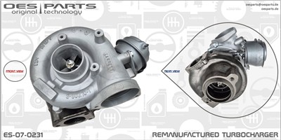 OES PARTS ES-07-0231 EAN: 5902276128165.